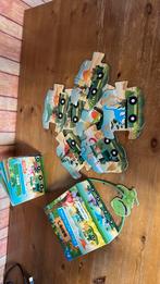 Dino’s puzzeltrein + boek, Ophalen of Verzenden, Zo goed als nieuw, Jongen of Meisje