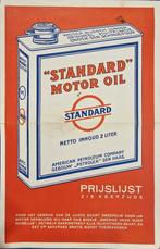 Standard Motor Oil Prijslijst, Ophalen of Verzenden, Gebruikt