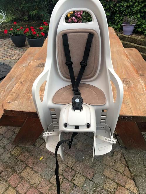 Fietsstoeltje Polisport Groovy beige, Fietsen en Brommers, Fietsaccessoires | Fietsstoeltjes, Nieuw, Achterzitje, 9 t/m 18 kg