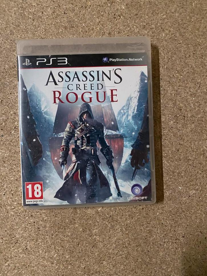 Assassin's Creed Rogue - PS3, Spelcomputers en Games, Games | Sony PlayStation 3, Gebruikt, Avontuur en Actie, 1 speler, Vanaf 18 jaar