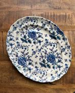 johnson brothers rose chintz blue ovaal serveer schaal, Ophalen of Verzenden, Overige stijlen, Porselein, Schaal of Schalen