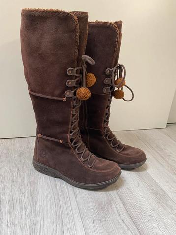 Mooie leren (snow) boots van timberland maat 39 beschikbaar voor biedingen