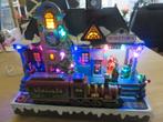 kerstdorp station Verlicht en muzikaal treinstation, Diversen, Kerst, Ophalen, Zo goed als nieuw