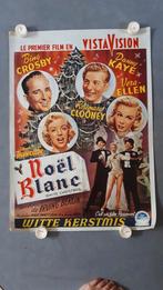 093. Vintage filmposter Noël Blanc, witte Kerstmis, Gebruikt, A1 t/m A3, Film en Tv, Ophalen