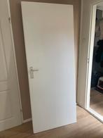 Rechtsdraaiend wc / badkamer deur, Ophalen, Gebruikt, 80 tot 100 cm, Binnendeur