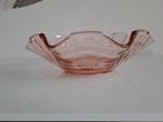Vintage art deco persglazen schaal jaren 30, Ophalen of Verzenden