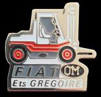 Fiat OM- Ets Gregoire heftruck pin, Ophalen of Verzenden, Nieuw, Transport, Speldje of Pin