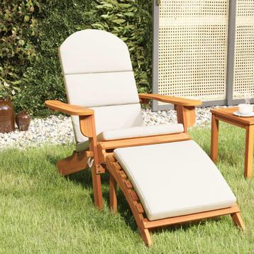 Tuinstoel Adirondack met voetensteun beschikbaar voor biedingen