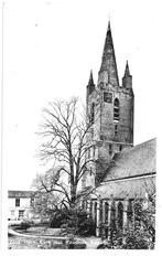 AK Kapelle - N.H.. Kerk met Raadhuis, Verzenden, 1940 tot 1960, Gelopen, Zuid-Holland