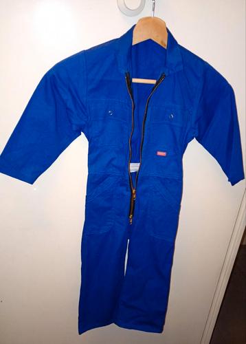 Blauwe kinderoverall - Maat onbekend (zie afmetingen) beschikbaar voor biedingen