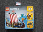 LEGO 31132 Vikingschip creator 3 in 1 NIEUW EN GESEALED, Kinderen en Baby's, Nieuw, Ophalen of Verzenden, Lego