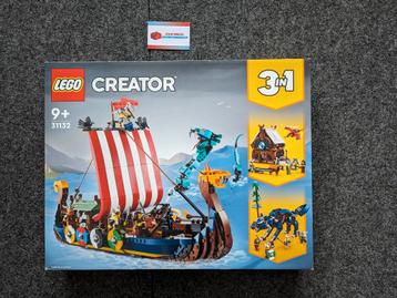 LEGO 31132 Vikingschip creator 3 in 1 NIEUW EN GESEALED 