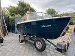 With speedboot + Yamaha 40 pk buitenboordmotor +Pega trailer, Watersport en Boten, Ophalen, Gebruikt, Minder dan 70 pk, 3 tot 6 meter