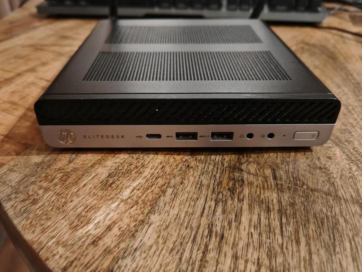 HP Elitedesk 800 G5 Mini PC - i5, 16GB RAM, 256GB SSD, Computers en Software, Desktop Pc's, Zo goed als nieuw, 3 tot 4 Ghz, SSD