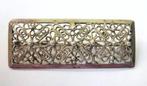 Prachtige 835 filigraan broche, vintage, granulaat bolletjes, Ophalen, Zilver, Broche