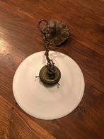 Antieke Hanglamp, Ophalen, Gebruikt, Glas