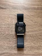 Apple Watch Series 9 GPS 45mm Middernacht, Sieraden, Tassen en Uiterlijk, Smartwatches, Apple, IOS, Zo goed als nieuw, Hartslag