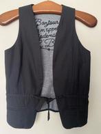 Gilet krijtstreep, Ophalen of Verzenden, Maat 34 (XS) of kleiner, Zwart