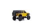 Kyosho Mini-Z 4X4 MX-01 Jeep Wrangler Rubicon geel, Ophalen of Verzenden, Nieuw, Overige schalen, Auto onroad