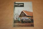 Ford Taunus 17M - ANWB uitgave 1963 !!, Ophalen of Verzenden