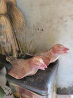 OUDE HOUTEN VOGELTJES. identiek, Antiek en Kunst, Ophalen of Verzenden