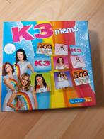 K3 Memo spel Marthe, Hanne & Klaasje, Drie of vier spelers, Ophalen of Verzenden, Gebruikt, Studio 100