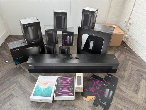 Diverse dozen van Sonos en apple ipad (pro), Audio, Tv en Foto, Home Cinema-sets, Zo goed als nieuw, Overige spelers, Soundbar