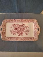 Mason's Pink Stratford - mooie aardewerk cakeschaal, Antiek en Kunst, Antiek | Servies los, Ophalen of Verzenden