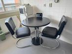 Complete set 2x Bel Air Retro stoel + exclusieve tafel 80 cm, Ophalen, Zo goed als nieuw, Retro, Minder dan 4 stoelen