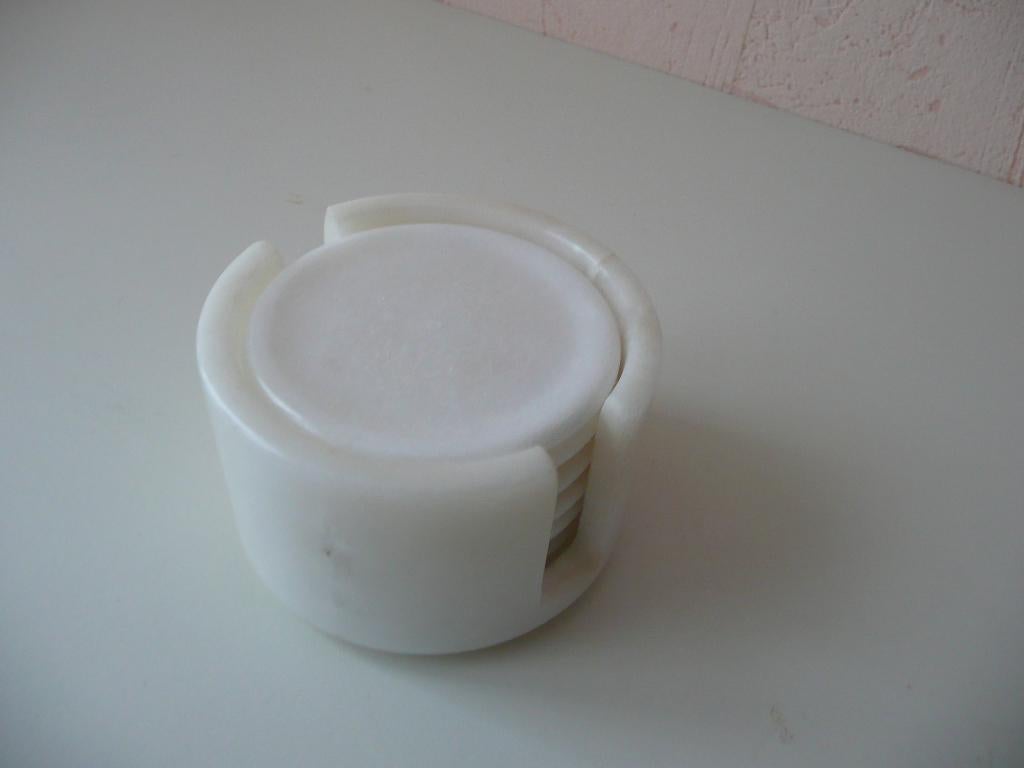 Marmeren onderzetters., Huis en Inrichting, Woonaccessoires | Onderzetters, Ophalen of Verzenden, Nieuw, Glas of Kopje