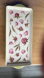 Jet Schaal - Pioenroos Thema, Porselein of Keramiek, Schaal, Ophalen of Verzenden, Zo goed als nieuw