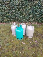 Lege gas flessen, Ophalen