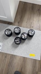 Opbouw spots 7 stuks, Huis en Inrichting, Lampen | Spots, Ophalen, Metaal of Aluminium, Industrieel, chique, modern, Zo goed als nieuw