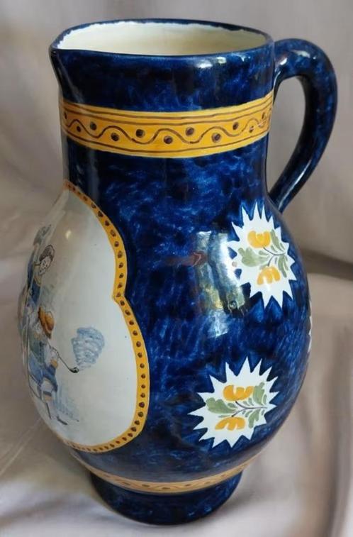 Antieke Brusselse schenkkan - Stevens - 1880, Antiek en Kunst, Antiek | Porselein, Ophalen