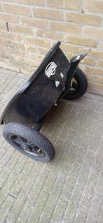 Stoere stevige zwarte Berg kar., Kinderen en Baby's, Speelgoed | Buiten | Skelters, Ophalen, Gebruikt, Berg, Met kar of aanhanger