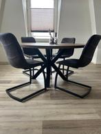 Eetkamerset HSM Collection & Leen Bakker, Huis en Inrichting, Ophalen, Gebruikt, 4 tot 6 stoelen