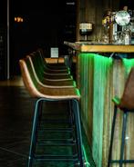 OUTLET: krukken Morris kruk Lennon barkrukken leer  826, 5 krukken of meer, 60 tot 90 cm, Nieuw, Leer