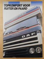DAF Paardenwagen Brochure 1988 Westfalia 2500 2300 2100 1900, Ophalen of Verzenden, Zo goed als nieuw, Overige merken, DAF