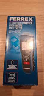 Ferrex Vochtmeter - Nieuw in doos, Ophalen of Verzenden, Nieuw, Oplaadbaar