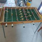 Houten voetbaltafel Vintage, Kinderen en Baby's, Speelgoed | Voetbaltafels, Ophalen, Gebruikt
