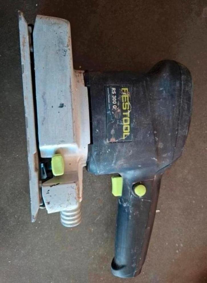 Festool RS 300 Q Vlakschuurmachine - Gebruikt, Doe-het-zelf en Verbouw, Gereedschap | Overige machines, Gebruikt, Ophalen of Verzenden
