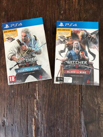 The Witcher Blood and Wine & Hearts of Stone expansions beschikbaar voor biedingen
