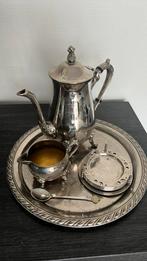 Thee set zilver (plated), Antiek en Kunst, Ophalen of Verzenden