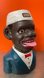 Gietijzeren spaarpot gemerkt Stevens Engeland, Ophalen of Verzenden, Zo goed als nieuw, Steen, Aardewerk of Keramiek, Dier