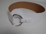 ANGELO LOMBARDI aparte ceintuur riem wit leer 85 x 6/11 cm, Angelo Lombardi, 80 tot 90 cm, 5 cm of meer, Verzenden