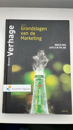 Bronis Verhage - Grondslagen van de marketing, Ophalen of Verzenden, Bronis Verhage, Zo goed als nieuw, Economie en Marketing