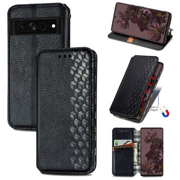 Luxe PU Lederen Wallet Case Set voor Pixel 7 Pro _ Zwart beschikbaar voor biedingen