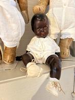 Een antiek donkere jongenspop, Ophalen of Verzenden, Gebruikt, Pop