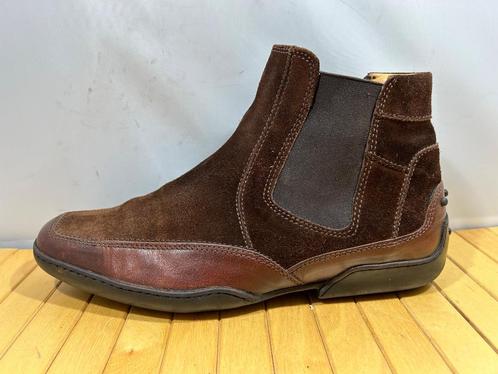 Van Bommel, maat 40,5 bruine Chelsea boots, Kleding | Heren, Schoenen, Zo goed als nieuw, Boots, Bruin, Verzenden