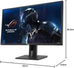 Asus Rog Swift PG278QE 165 hz monitor, 1440p 2K, en G-Sync., Computers en Software, Monitoren, Gaming, Zo goed als nieuw, HDMI